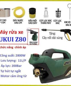 Máy rửa xe Zukui Z80 kèm phụ kiện