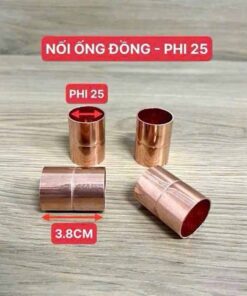 Nối ống đồng phi 25