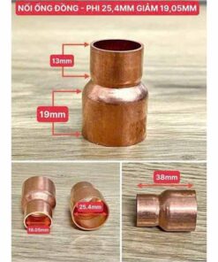 Nối ống đồng phi 25.4mm giảm 19.05mm