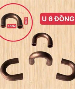 Ống nối chữ U 6 đồng