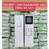 Remot máy lạnh Daikin mặt đen mẫu số 137