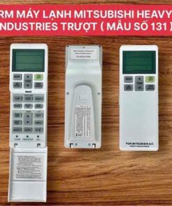 Remot máy lạnh Mitsubishi heavy Industries mẫu số 131