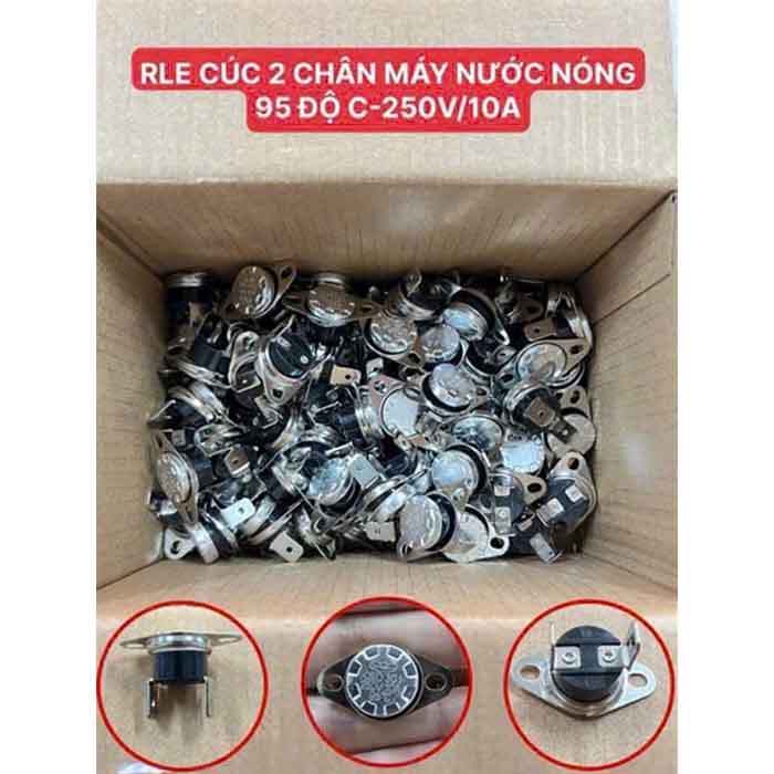Rle cúc 2 chận máy nước nóng 95 độ c - 10A 250V