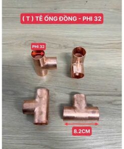 Tê ống đồng phi 32