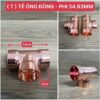 Tê ống đồng phi 34.93mm