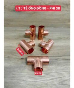 Tê ống đồng phi 38